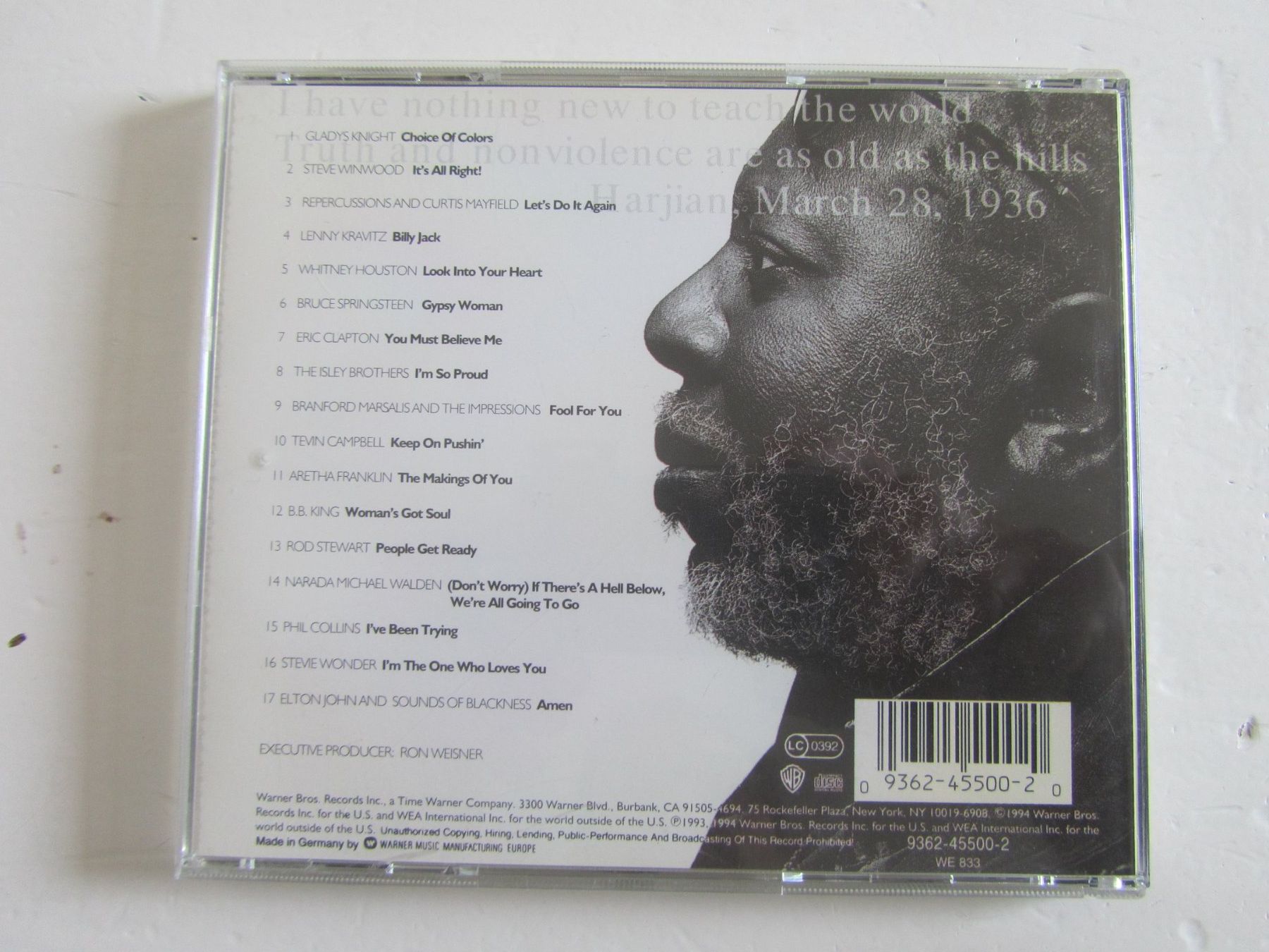 CD: Curtis Mayfield Tribute CD - Verschiedene Interpreten Top – Usato da Seengen venduto da mikelele 2