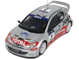 PEUGEOT 206 WRC, TOUR DE CORSE 2002 WINNER - OTTOMOBILE 1/18