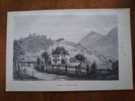 GRUYERES VUE DE L'OUEST