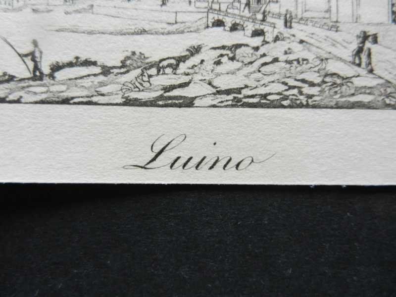 Gravures: Luino Lago Maggiore – D'occasion à Risch par Rischli15 1