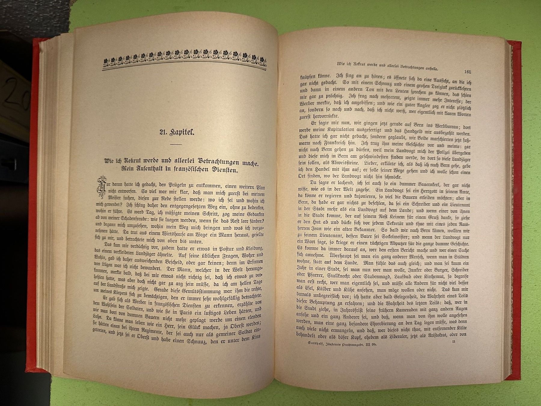 Bücher: Jeremias Gotthelf: Der Bauernspiegel. – Gebraucht aus Zürich von allp 5