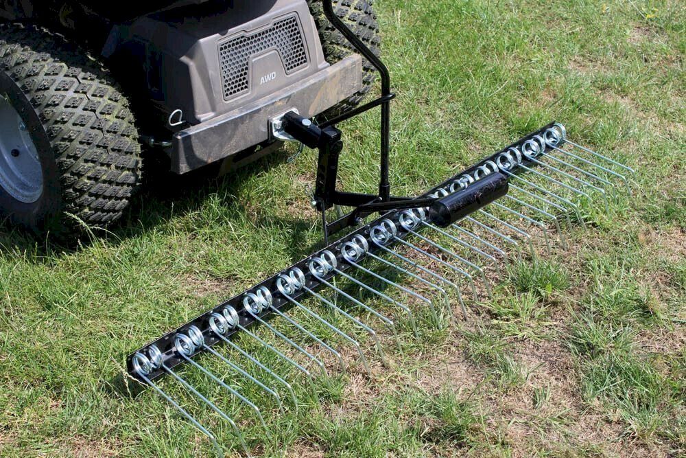 Attrezzi per la lavorazione del suolo: WilTec Vertikutierer Rasenkamm ATV – Nuovo e nell'imballaggio originale da Bottighofen venduto da zaap 5