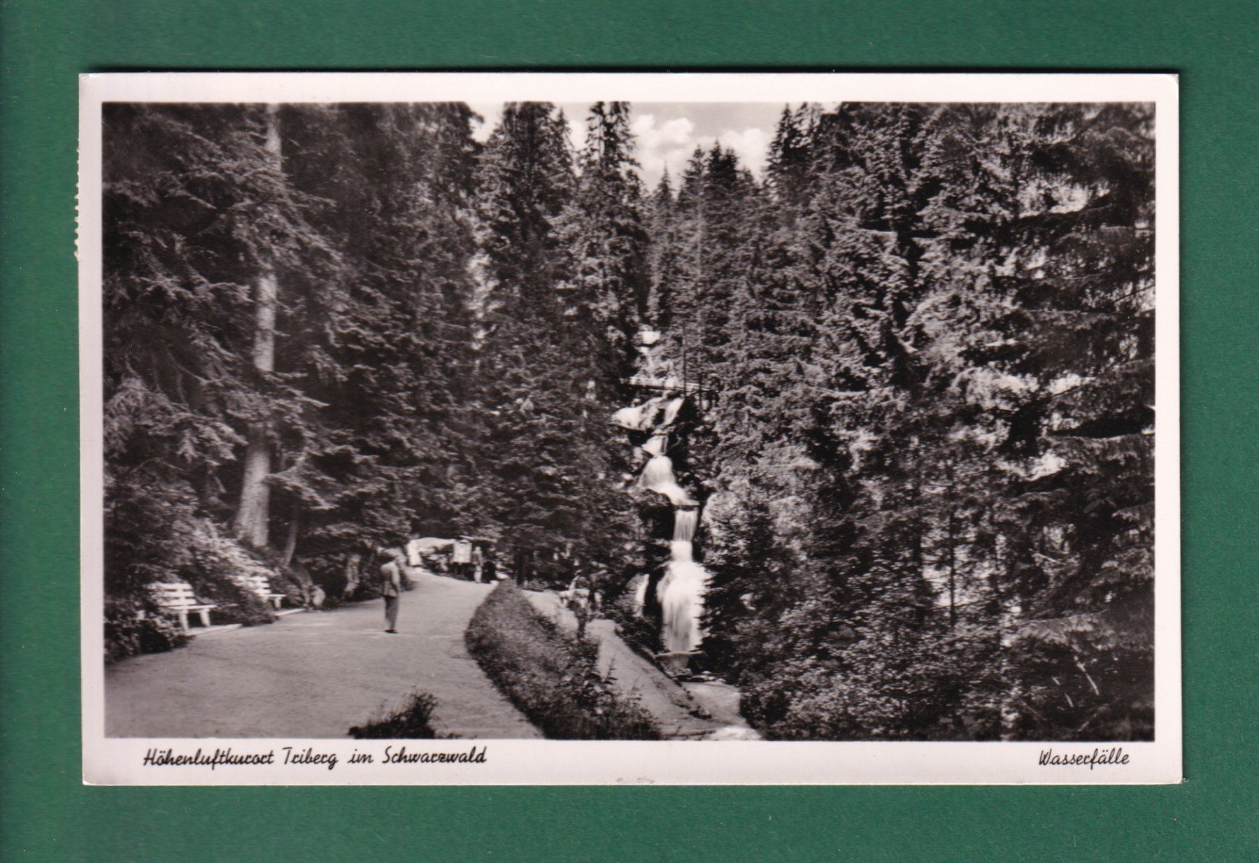 Cartoline postali: TRIBERG - Wasserfälle – Usato da Pully venduto da nicecards-shop