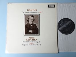 Julius KATCHEN - Brahms: Works Vol. 7 - Decca SXL 6218