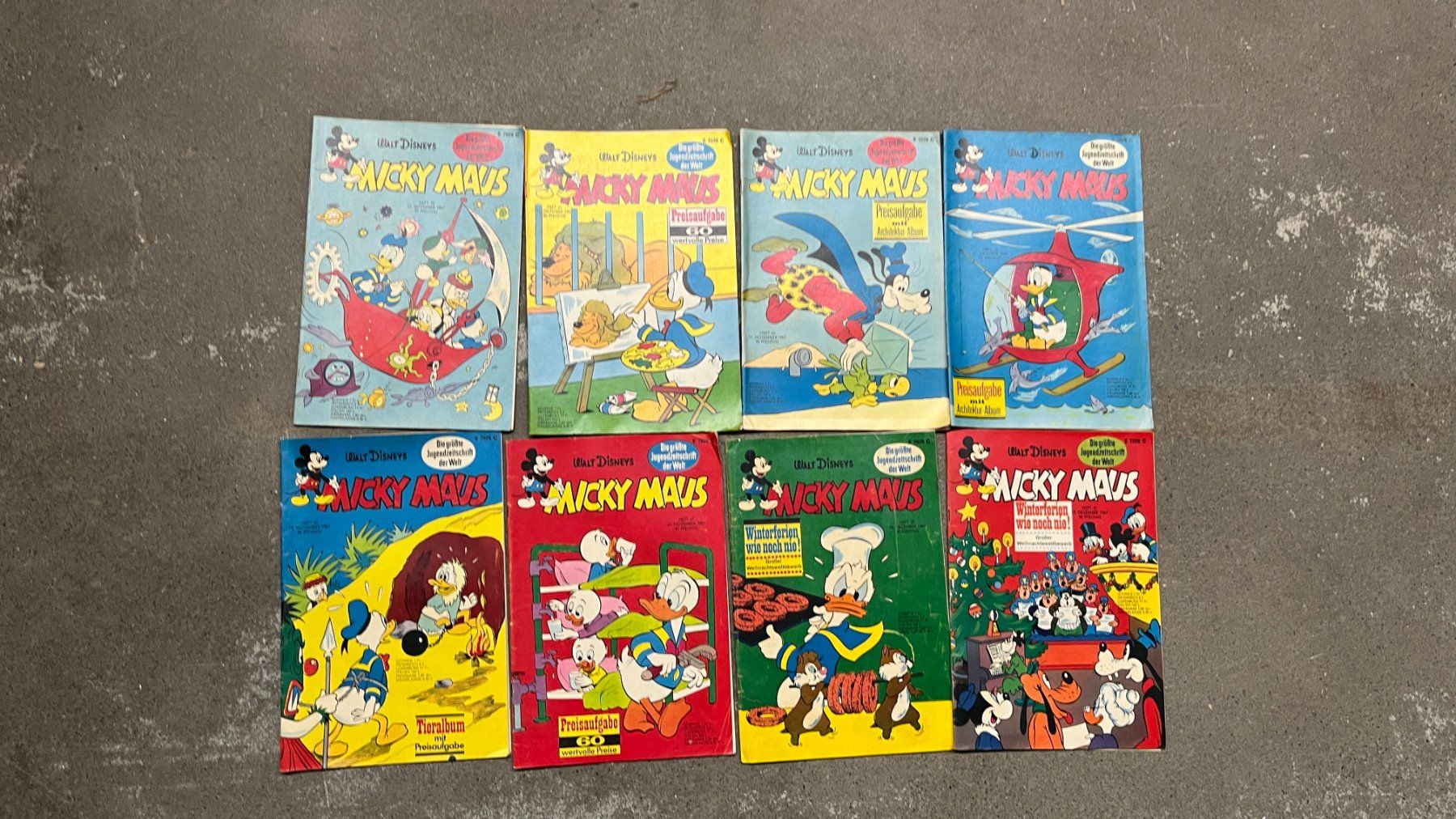 Comics: Micky Maus Hefte. Konvolut, 1967, 38 StÜck – Gebraucht aus Bern von daskannweg 1