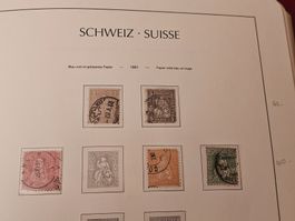 CH 1881 Papier mêlé SBK Fr. 470.--