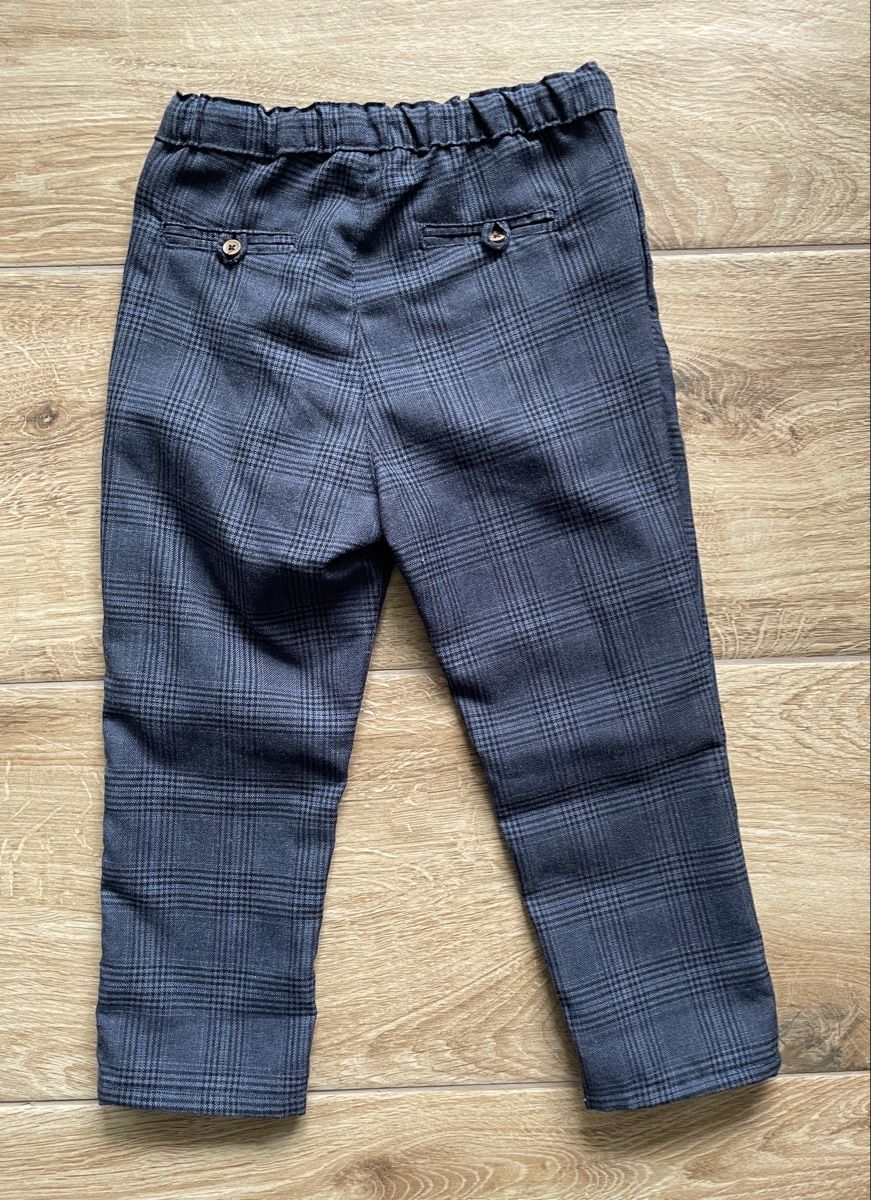 H&M Pantaloni: Karierte Hose neuwertig Gr. 98 – Nuovo (secondo la descrizione) da Winterthur venduto da NaNa24 1