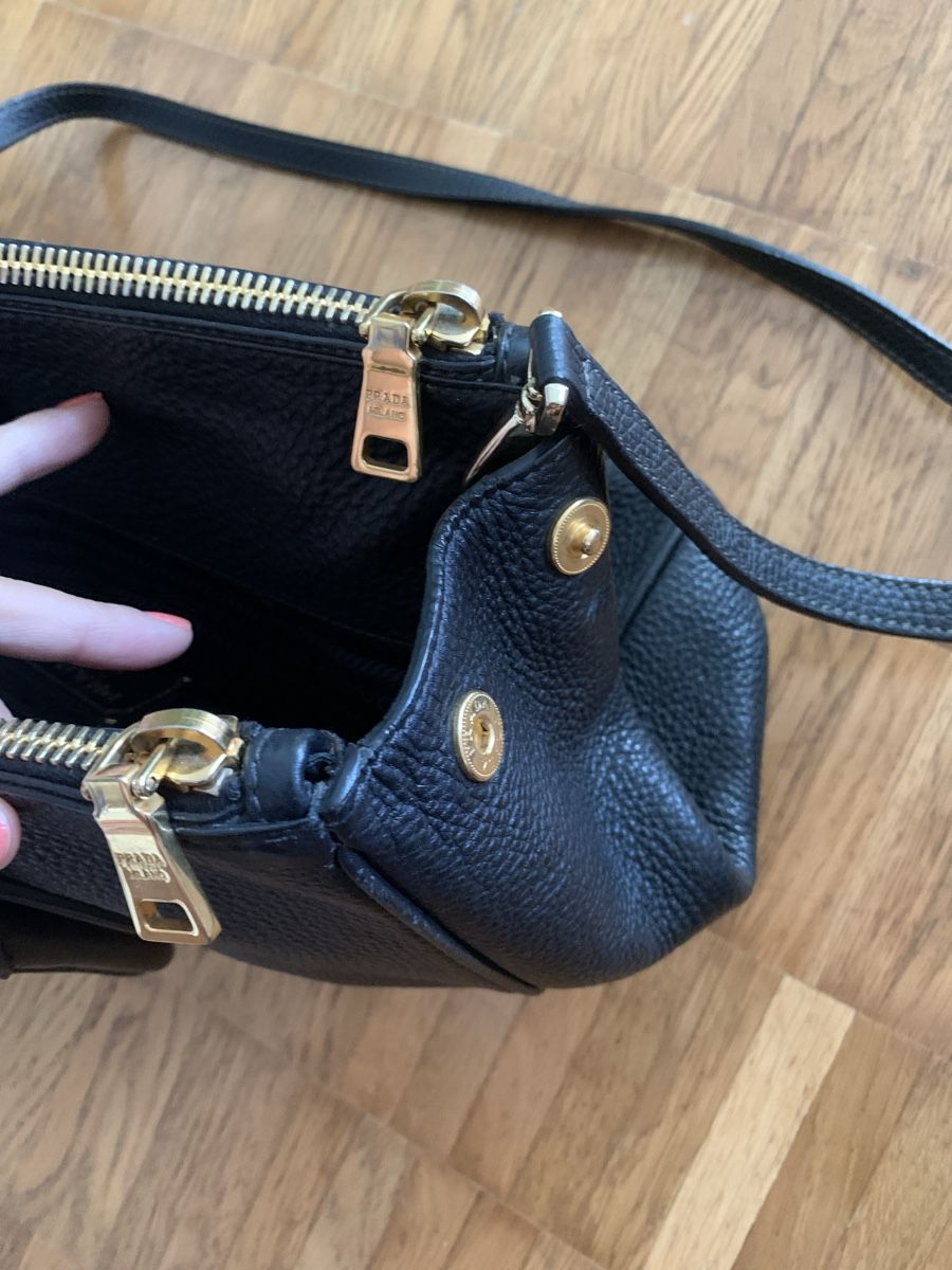 Borse da donna: Prada leder tasche schwarz – Usato da Zürich venduto da Nikuska32 3