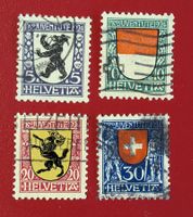 PRO JUVENTUT SATZ 29 - 32 1924 GESTEMPELT