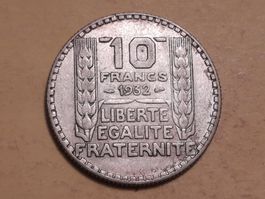 Frankreich 10 Francs 1932 Silber