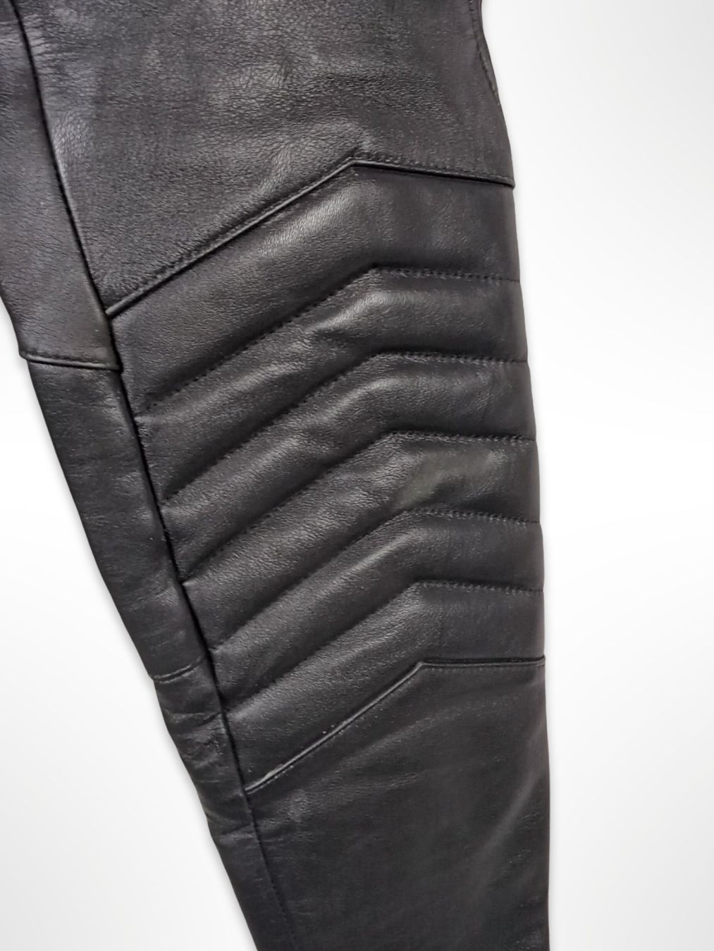 IXS Pantaloni: iXS Motorradhose Gr. 48 Leder schwarz – Usato da Suhr venduto da Restwert_Suhr 6