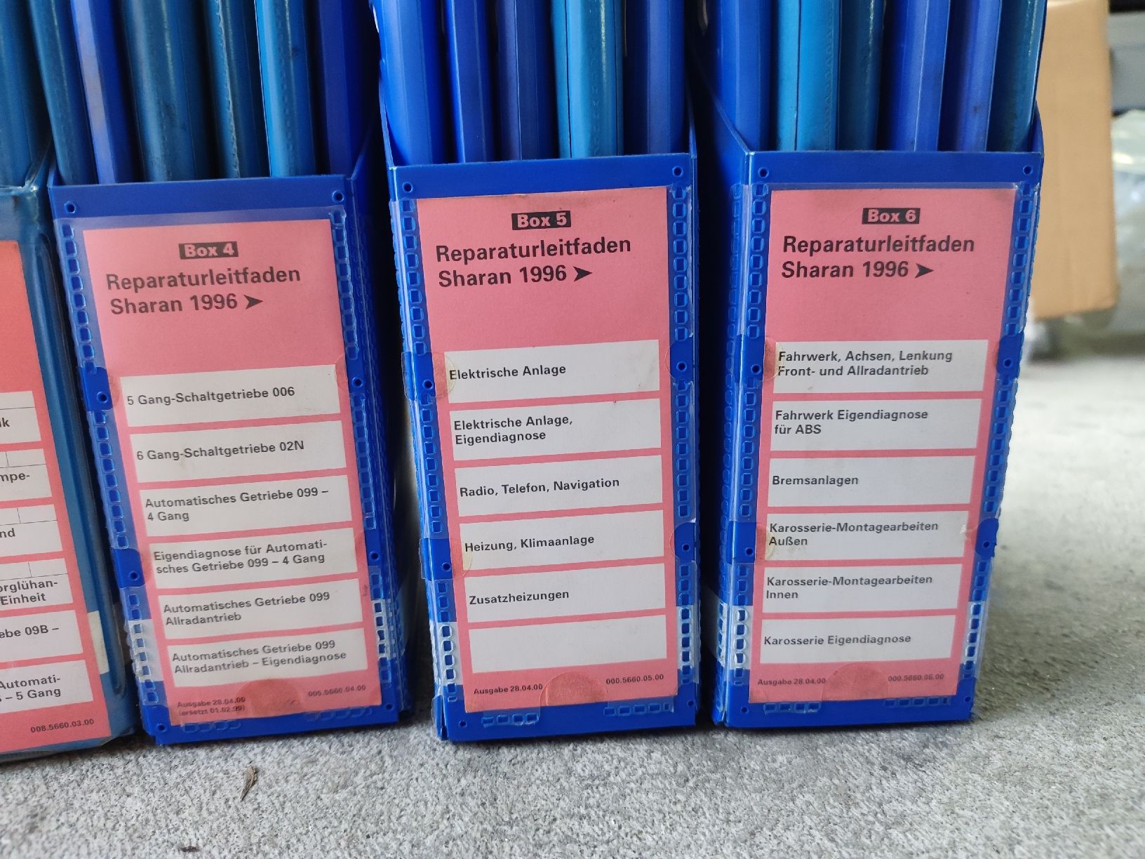 Bücher: Werkstatthandbücher VW Sharan 1996 – Gebraucht aus Rebstein von andi322 2