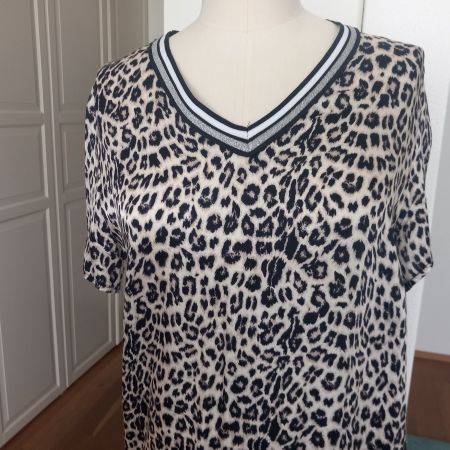 Leoprint Animalprint Kleid Tunika