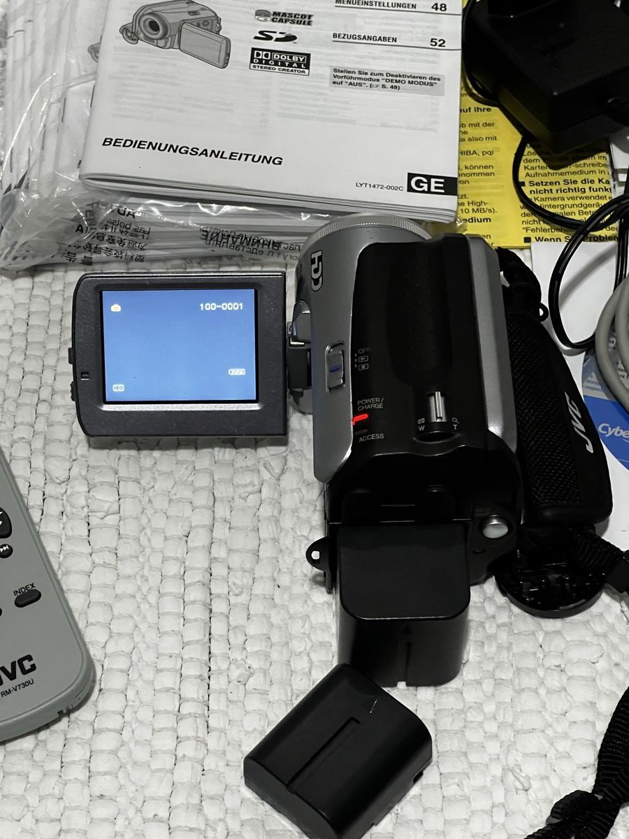 JVC Videocamere: JVC Everio GZ-MG20E Camcorder – Difettoso da Unterkulm venduto da Sita013 5