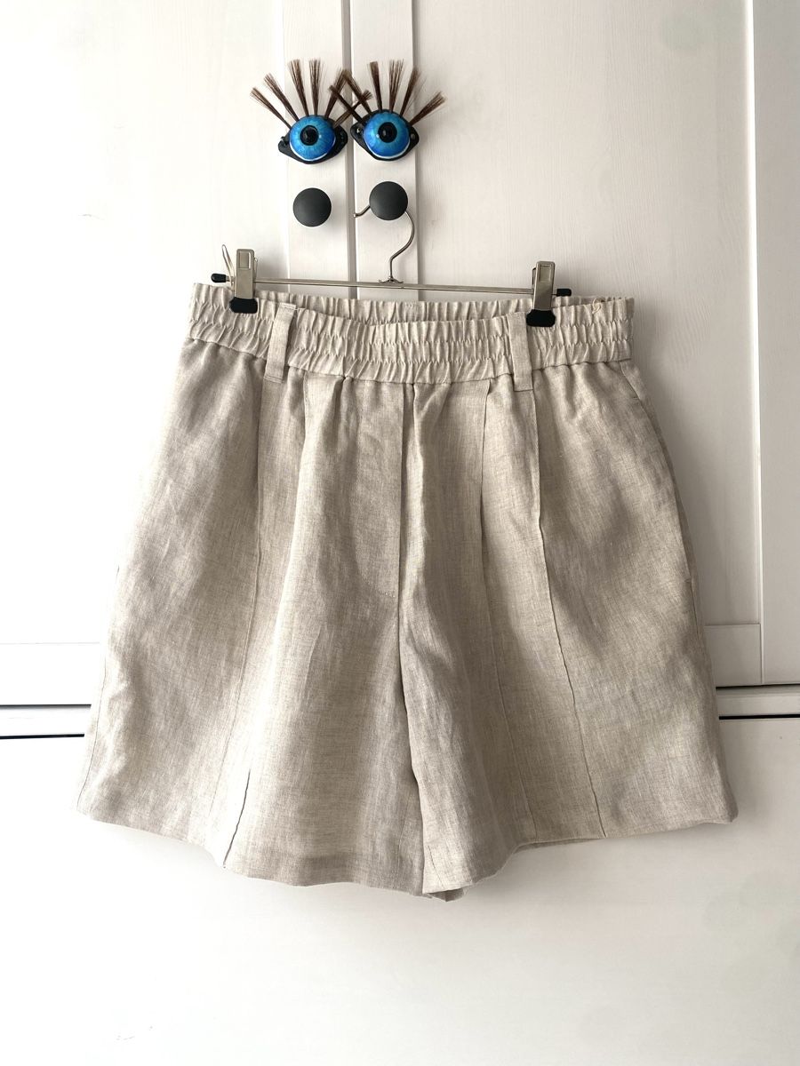 Hosen: CUCINELLI Leinenshorts NP 560.- – Gebraucht aus zürich von venezi
