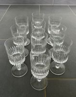 10 edle Kristall-Römerli/Weissweingläser zu verkaufen.