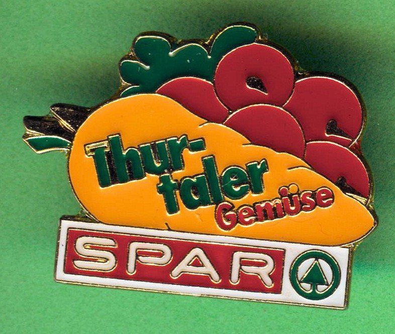 Placchette & Badge: SPAR   Thur-taler Gemüse – Usato da Winterthur venduto da Sammleroase
