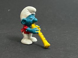 Schleich Schlumpf Flöte 20048 Musiker Flötenschlumpf