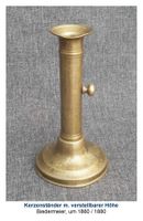Kerzenständer Biedermeier um 1860 - 1880 (Lot 3)
