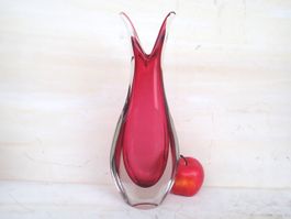 Vase Murano Mid Century Vintage Design Sommerso Böhmen ?