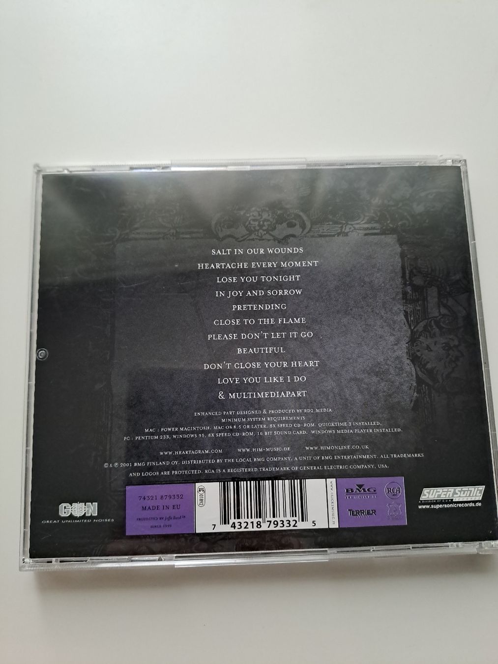 CD: HIM - Deep Shadows and Brilliant Highlights CD, Top! – Nuovo (secondo la descrizione) da Münchenbuchsee venduto da Babsique 1