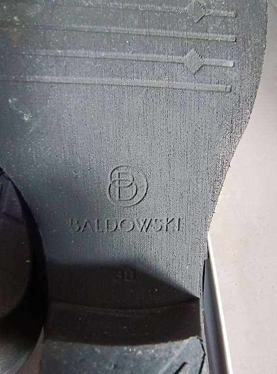 Damenschuhe: Boots bottines pointues Baldowski T38 cuir noir – Neu und originalverpackt aus Genève von Brachiopode 3