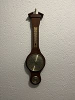 Wetterstation Barometer Thermometer Hygrometer aus Holz
