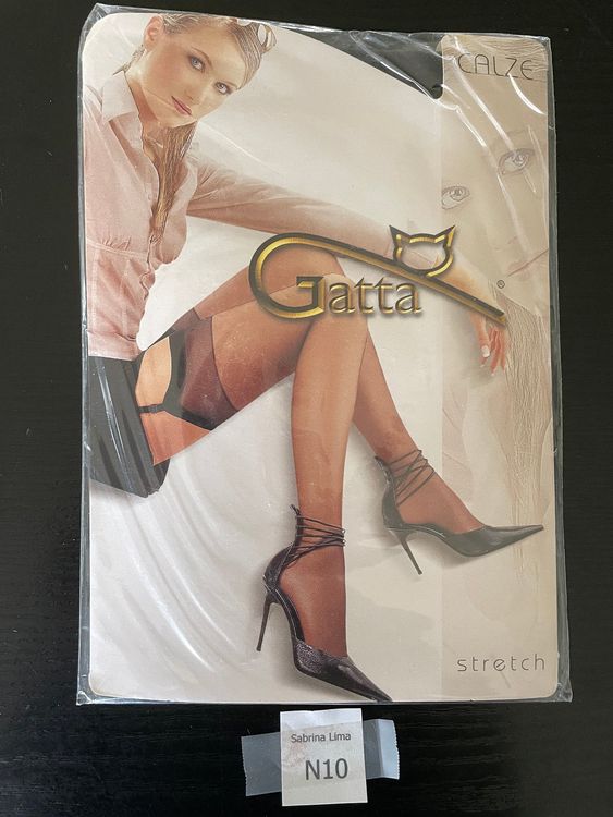 Bas Nylon Valderau Vintage Nylons Stocking Sexy taille 1 vetements calze sexy