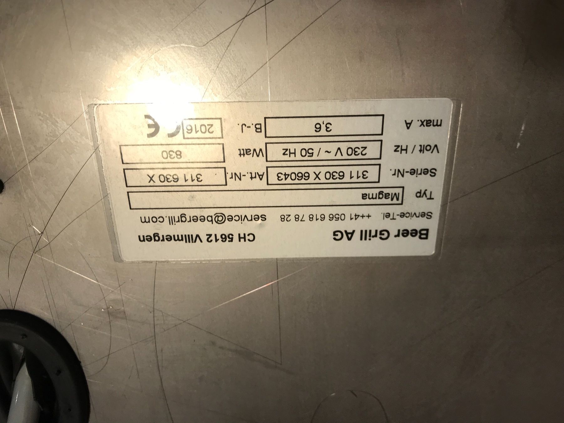 Küchengeräte: Beer Grill Magma Kochplatte – Gebraucht aus Dittingen von Cervolino77 3
