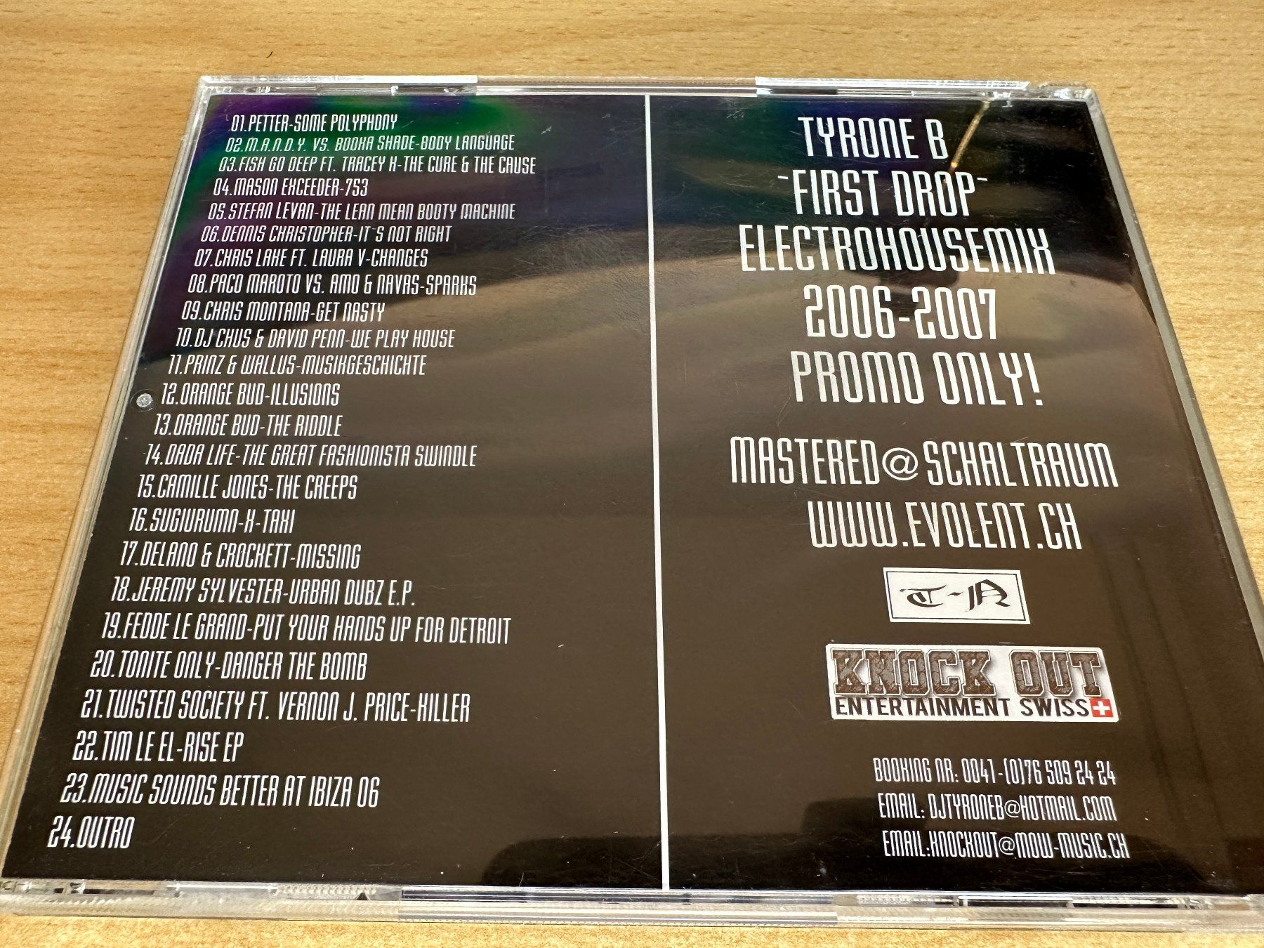 CD: I9 Tyrone B - First Drop - Promo CD – Usato da Rikon im Tösstal venduto da Alpenmutz 1