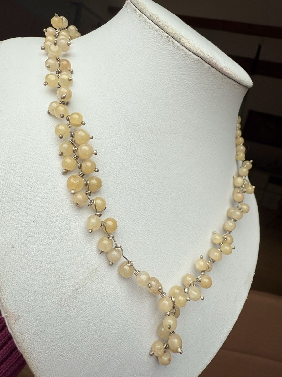 Catenine: Helle Orangen Chalzit Kette NEU – Nuovo e nell'imballaggio originale da Basel venduto da Chili007 2