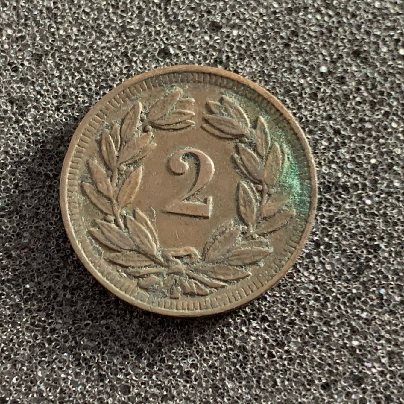 Tutti le monete: 2 Rappen 1909 (232) – Usato da Reitnau venduto da tb-muenzen 3