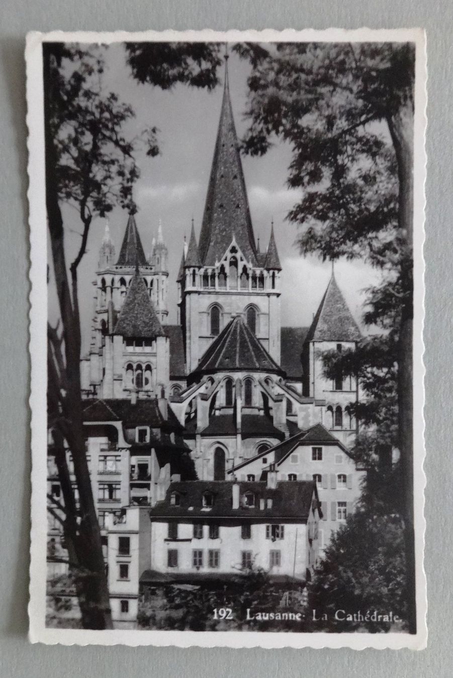 Cartes postales: Lausanne - La Cathédrale – D'occasion à Fétigny par Billy2miny