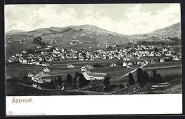 AK Appenzell, Ortspanorama