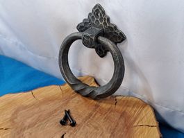 1 schöner Türklopfer Antik Style Schmiedeisen (LOT2893#TBS1)