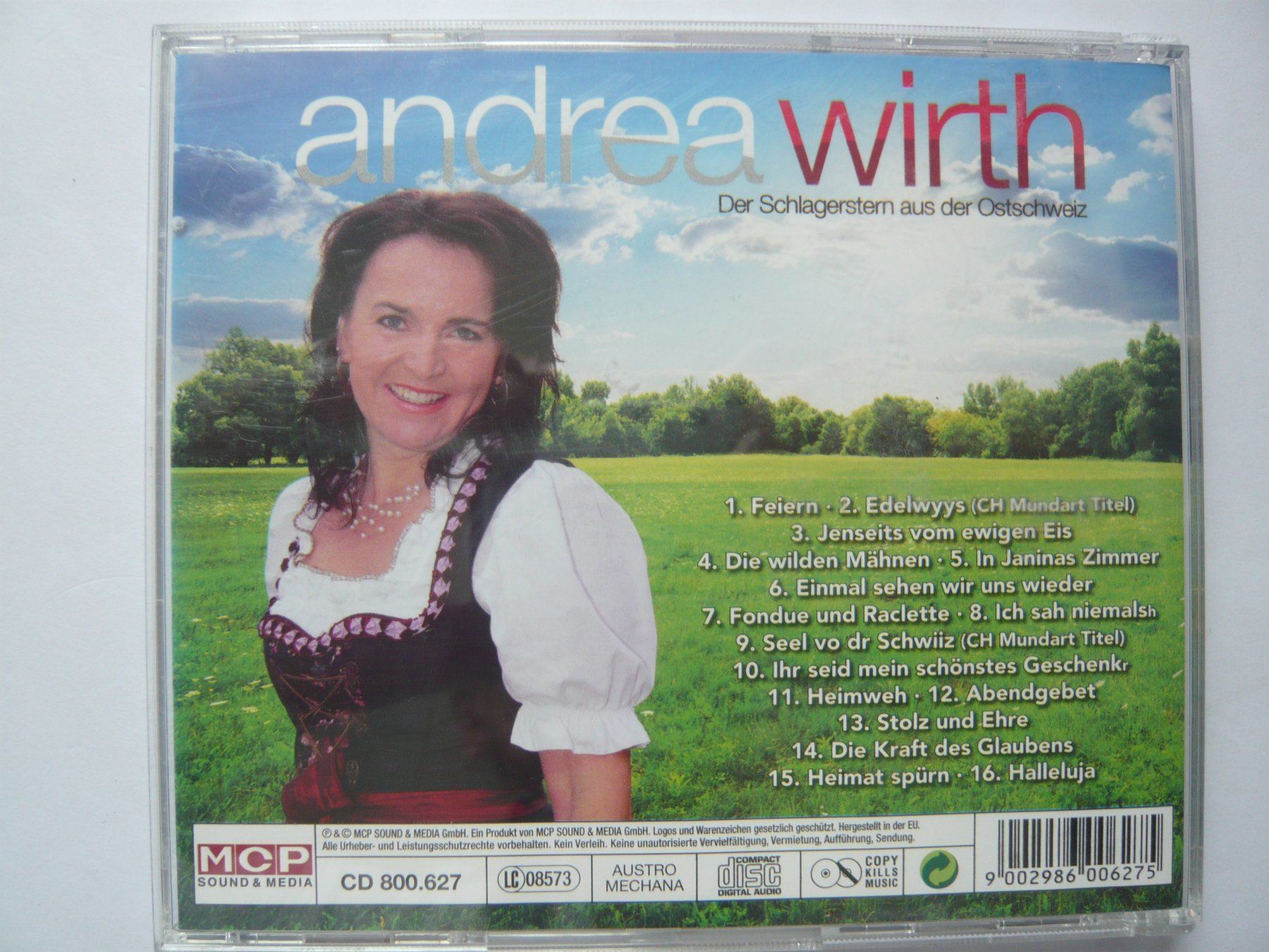 CD: ANDREA WIRTH Die wilden Mähnen – Usato da Winterthur venduto da Cajun 1