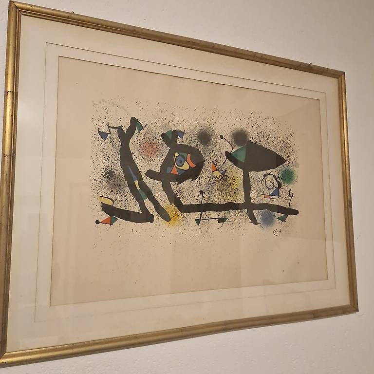 Grafica & Litografie: MIRO Lithographie 77cm x 58cm – Usato da Minusio venduto da inf_vjq8