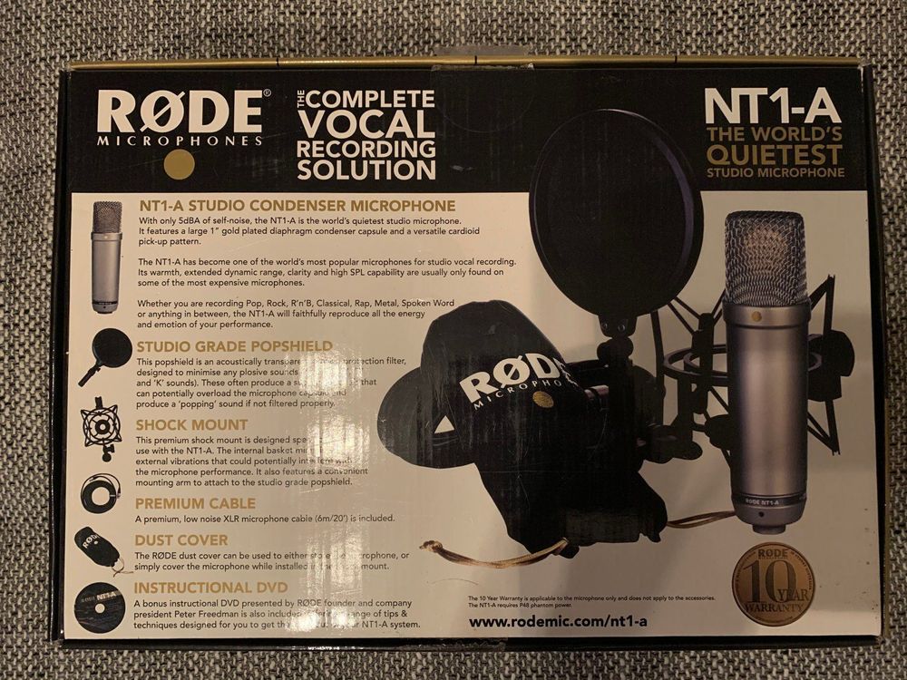Rode NT1-A Complete Vocal Bundle AB 1.