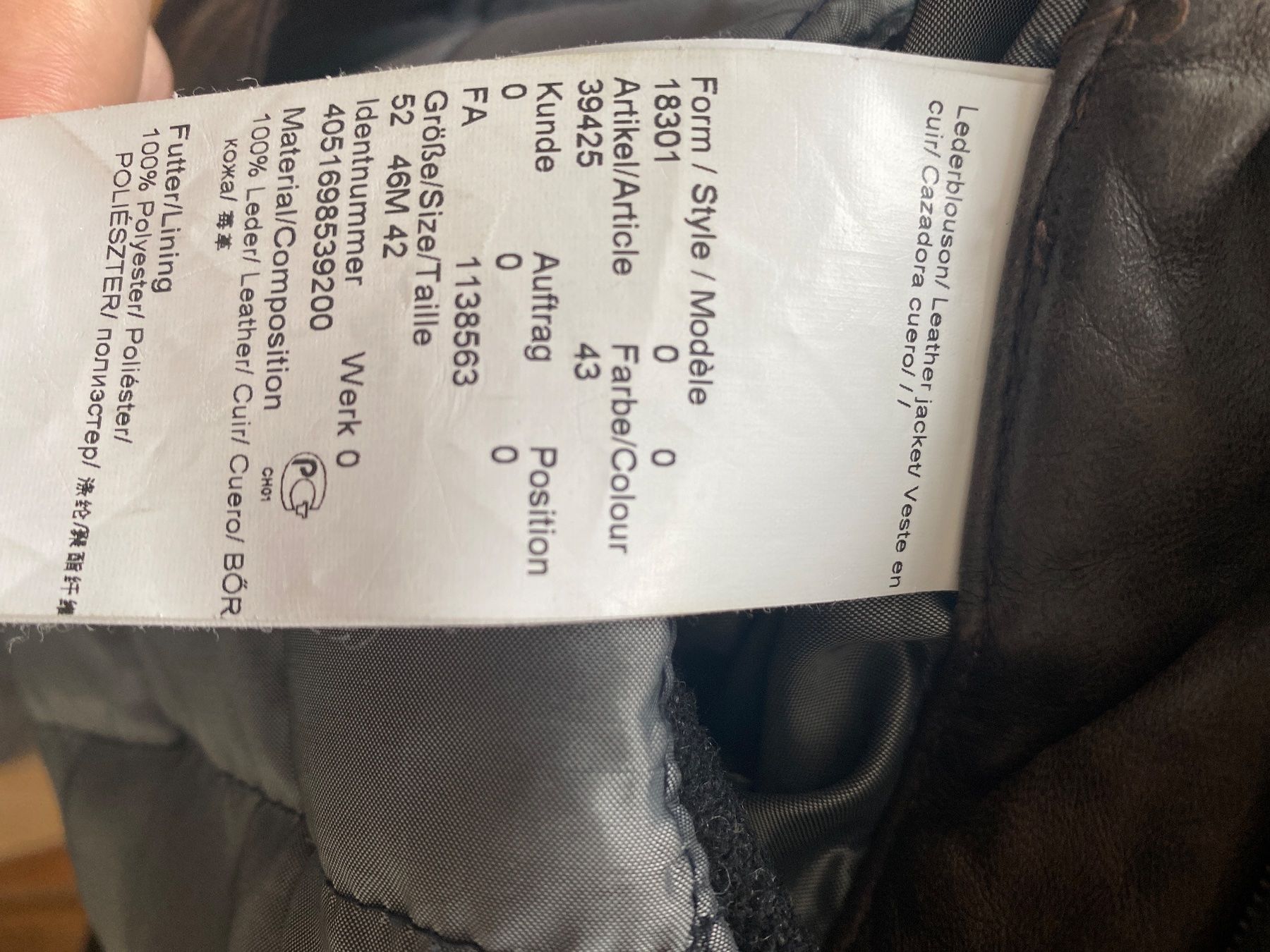 Giacche: Lederjacke aus Nappaleder – Nuovo (secondo la descrizione) da Zürich venduto da maggi96 8