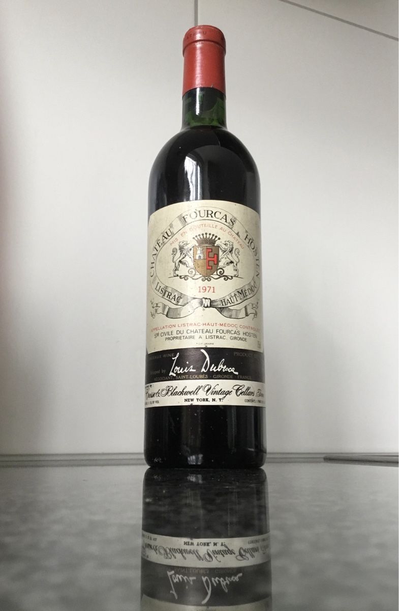 Wein: Château Fourcas Hosten 1971 Haut Médoc – Neu (gemäss Beschreibung) aus Rüschlikon von succes08