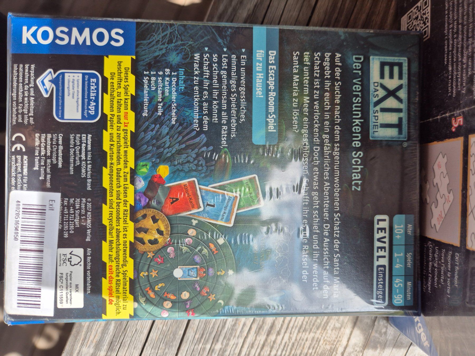 Ravensburger Jeux: Ravensburger Escape Puzzle & Exit, Spiel,originalverpack – Neuf avec emballage d'origine à Sennwald par Grischa500 2