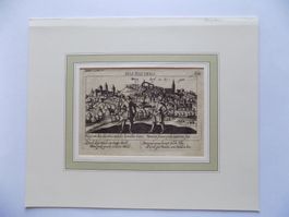 Burgdorf Kupferstich aus Daniel Meissner's Schatzkästlein
