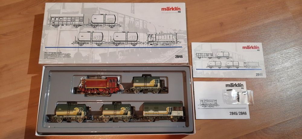 M Rklin Gleis Reinigungs Zug Luxemburgischen Analog Kaufen Auf Ricardo