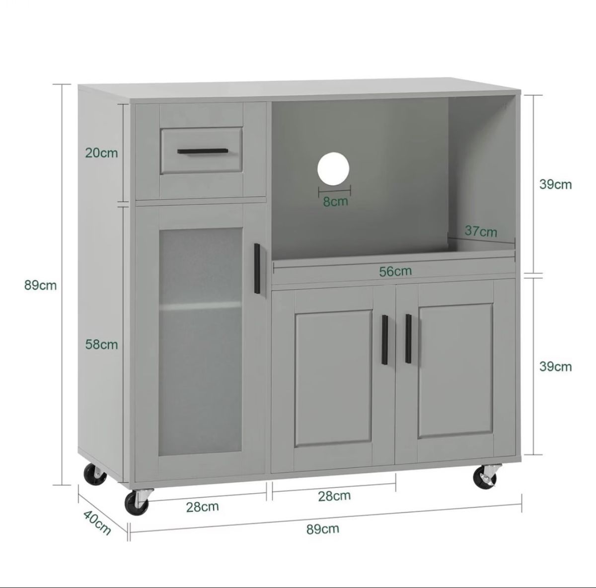 Maisons du monde Armadi: Küchenschrank – Difettoso da Zürich venduto da nic_k7ky 1