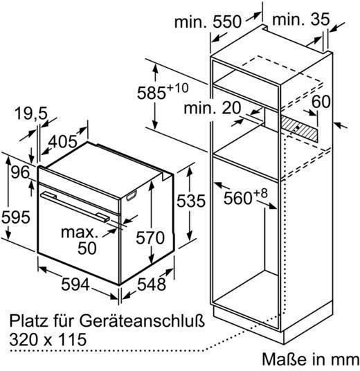 Appareils de cuisine: Siemens HB578ABS0 Einbaubackofen – Neuf avec emballage d'origine à Bottighofen par zaap 5