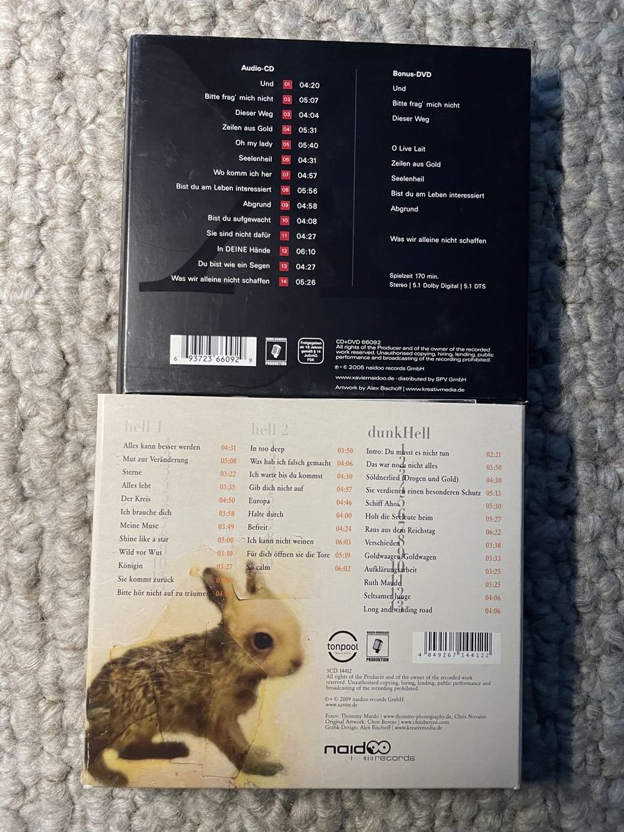 CDs: 2x Xavier Naidoo – Neu (gemäss Beschreibung) aus Reinach AG von trigger7811 2