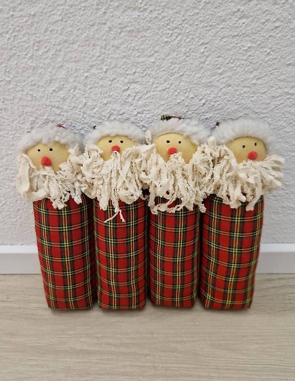 Tutte le decorazioni: Weihnachtsmänner Stofffigur – Usato da Staffelbach venduto da MrMH