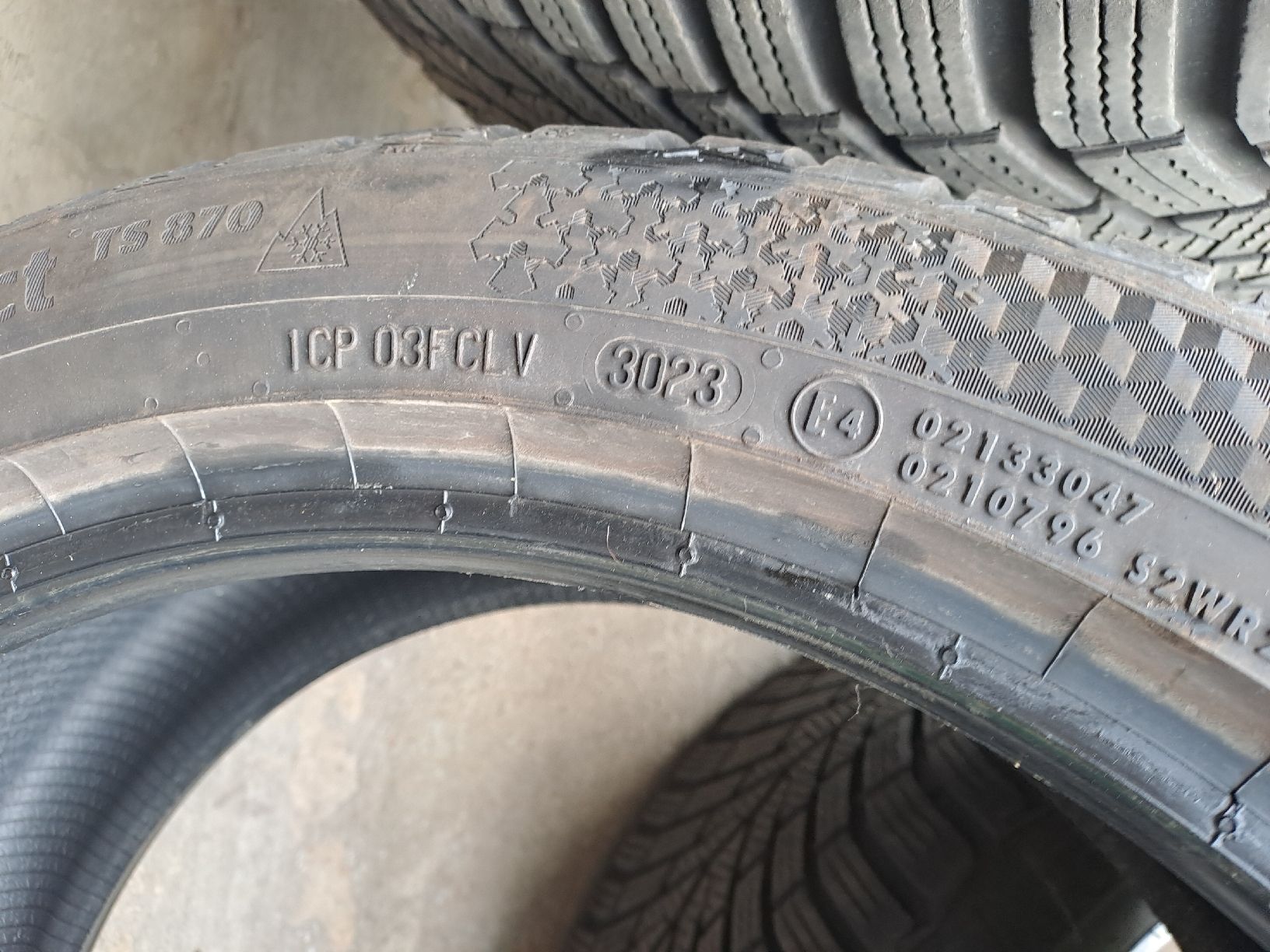 Pneumatici & Ruote complete: Continental TS870 215/45-17 – Usato da Wallenwil venduto da Haselberg 5