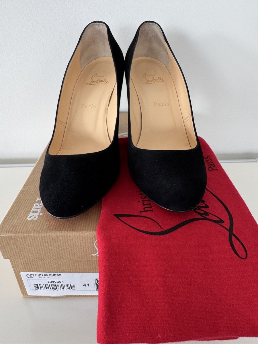 Christian Louboutin Scarpe da donna: Louboutin Ron Ron Suede 85 – Usato da Unterägeri venduto da san_6qcx