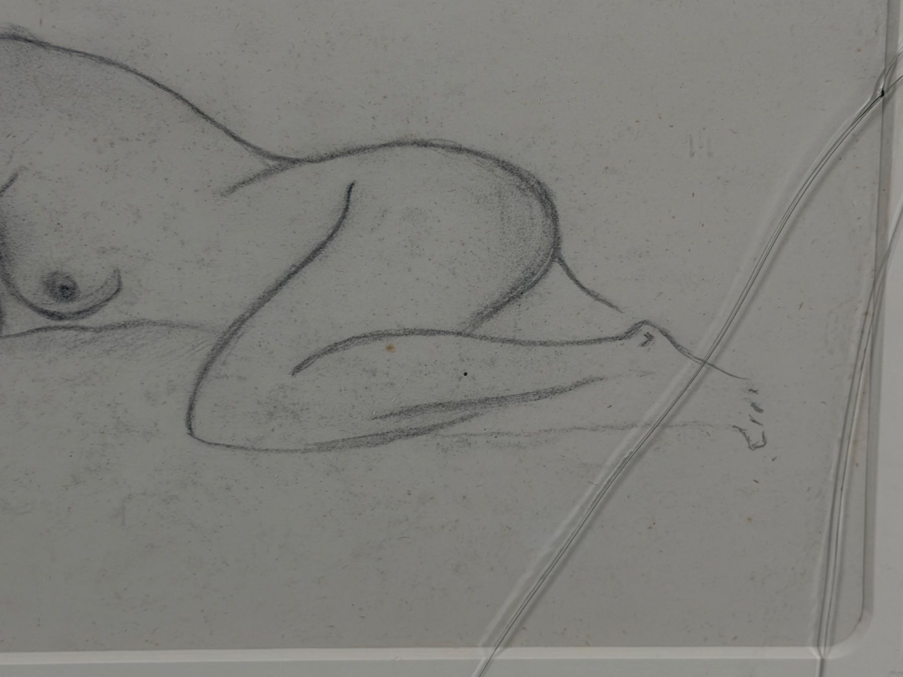 Dipinti: Aktskizze gerahmt Vintage Kunstwerk – Usato da Basel venduto da PAUL_ART 3